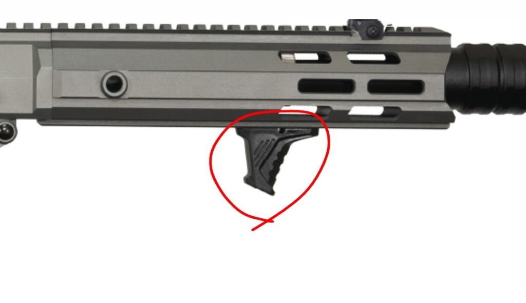 【Hunt Group Arms】【カスタムパーツ】M-lok フィンガーストッパー