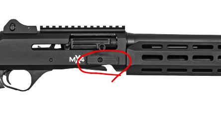 【Hunt Group Arms】【カスタムパーツ】MX4用 エクステンデット ボルトリリースボタン