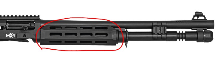【Hunt Group Arms】【カスタムパーツ】MX4 M-lok フォアエンド